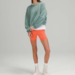 Lululemon Softstreme Perfectly Oversized Cropped Crew Tidewater Teal